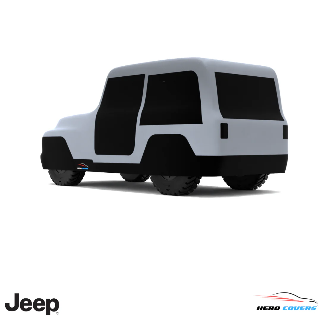 Jeep JS Series 1970 Car Cover: Indoor or Outdoor Use - HeroCovers - Image 40