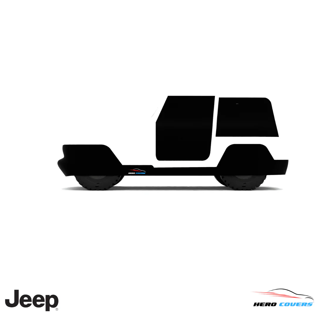 Jeep JS Series 1970 Car Cover: Indoor or Outdoor Use - HeroCovers - Image 43