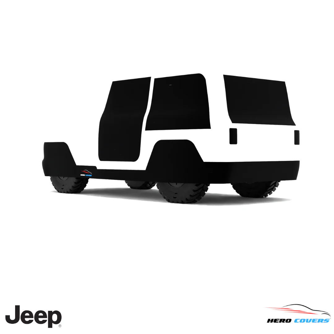 Jeep JS Series 1970 Car Cover: Indoor or Outdoor Use - HeroCovers - Image 44