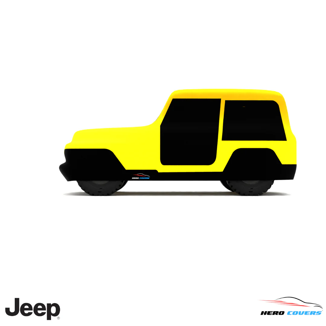 Jeep JS Series 1970 Car Cover: Indoor or Outdoor Use - HeroCovers - Image 47