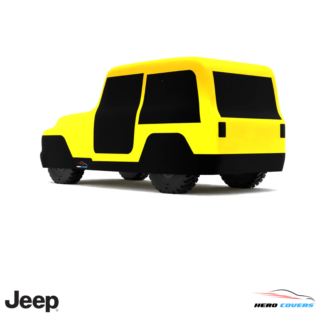Jeep JS Series 1970 Car Cover: Indoor or Outdoor Use - HeroCovers - Image 48
