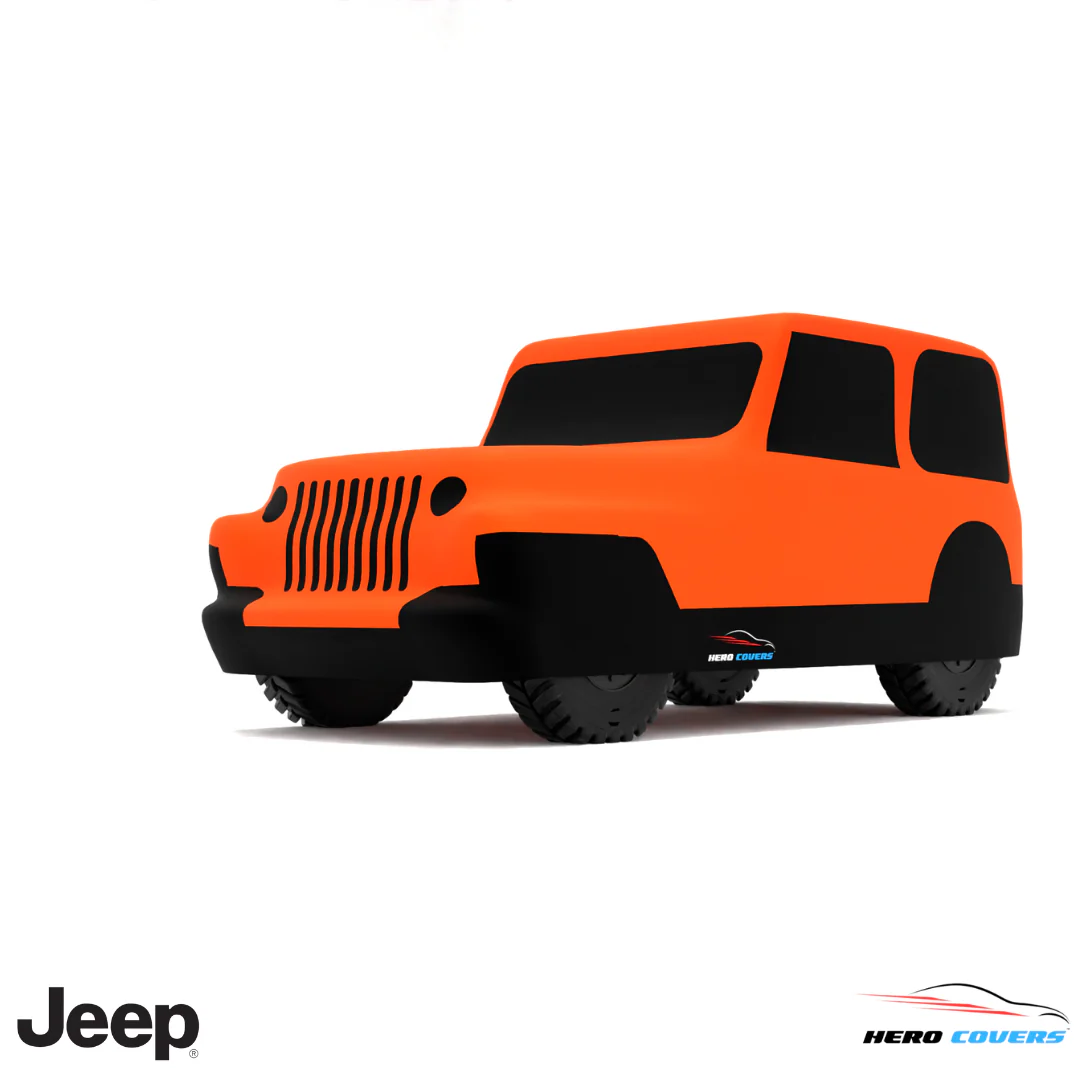 Jeep JS Series 1976 Car Cover: Indoor or Outdoor Use - HeroCovers - Image 25