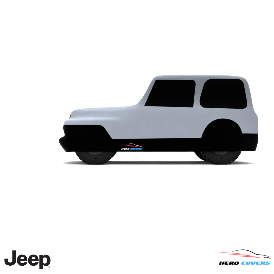 Jeep JS Series 1976 Car Cover: Indoor or Outdoor Use - HeroCovers - Image 39
