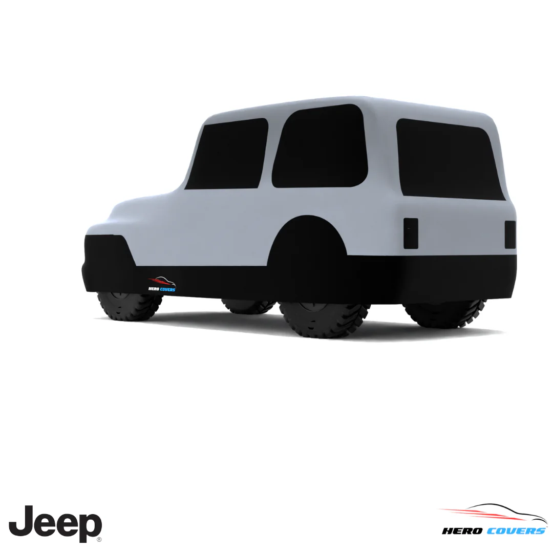 Jeep JS Series 1976 Car Cover: Indoor or Outdoor Use - HeroCovers - Image 40