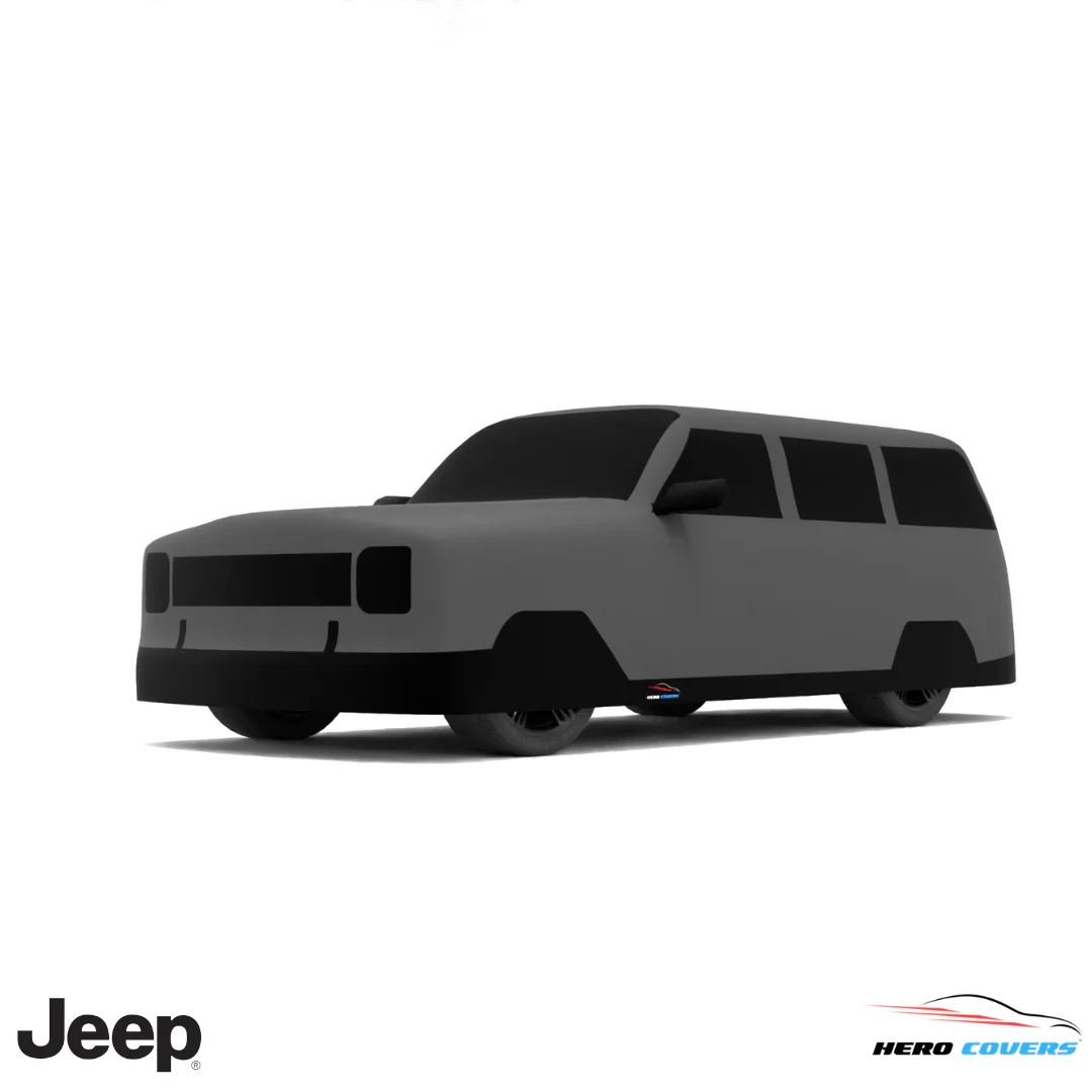Jeep Wagoneer 1963  Car Cover: Indoor or Outdoor Use - HeroCovers - Image 17