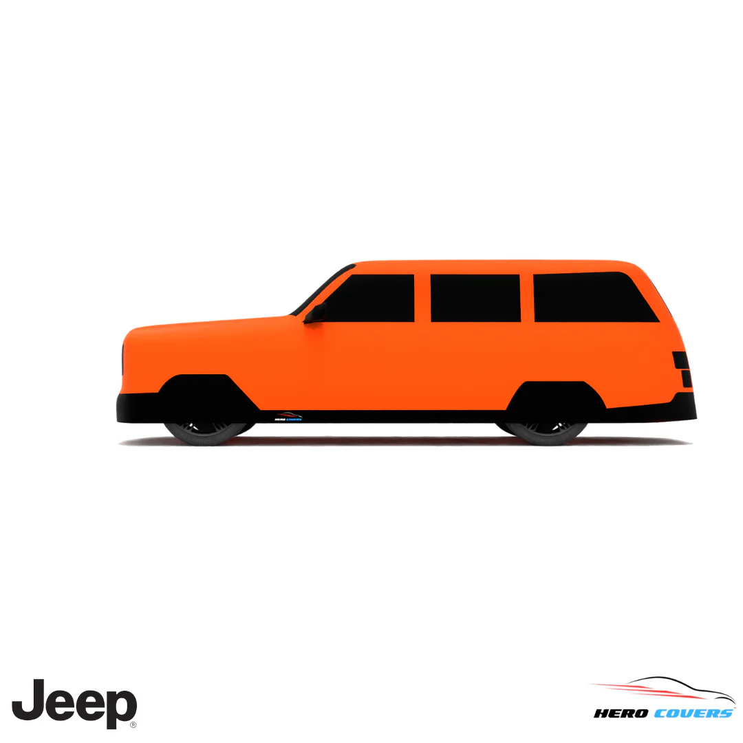 Jeep Wagoneer 1963  Car Cover: Indoor or Outdoor Use - HeroCovers - Image 23