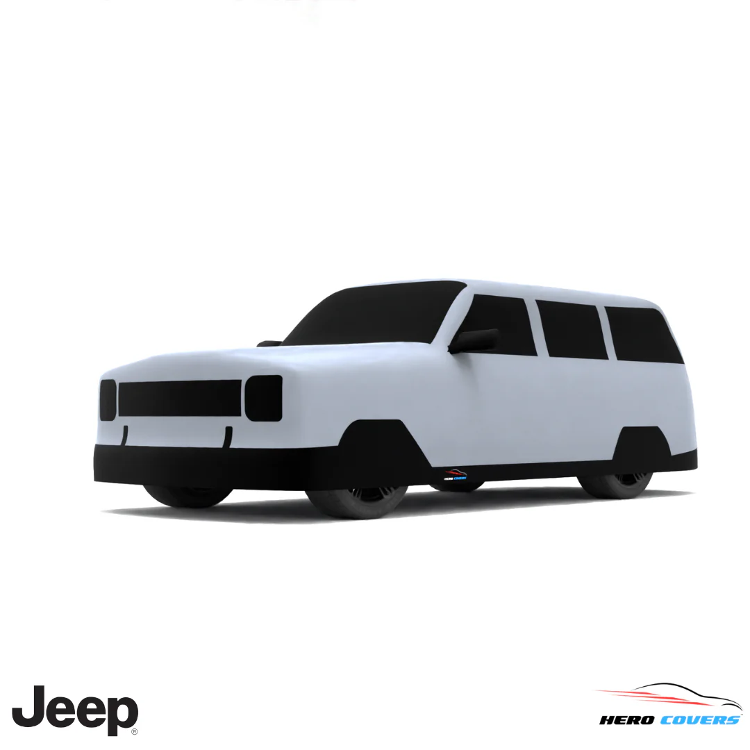 Jeep Wagoneer 1963  Car Cover: Indoor or Outdoor Use - HeroCovers - Image 37