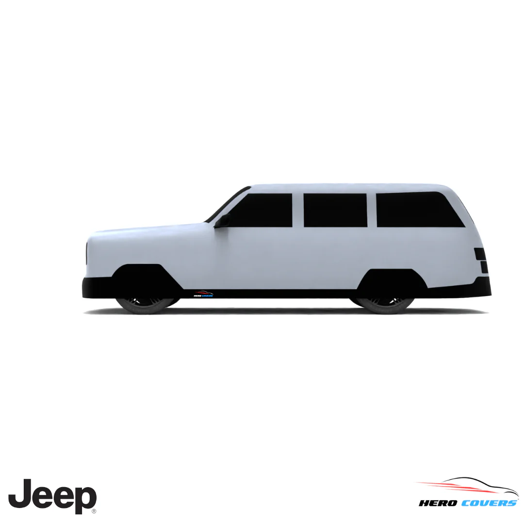 Jeep Wagoneer 1963  Car Cover: Indoor or Outdoor Use - HeroCovers - Image 39