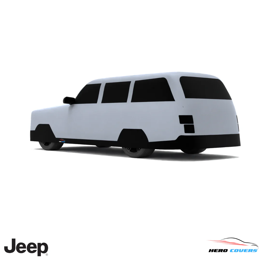 Jeep Wagoneer 1963  Car Cover: Indoor or Outdoor Use - HeroCovers - Image 40
