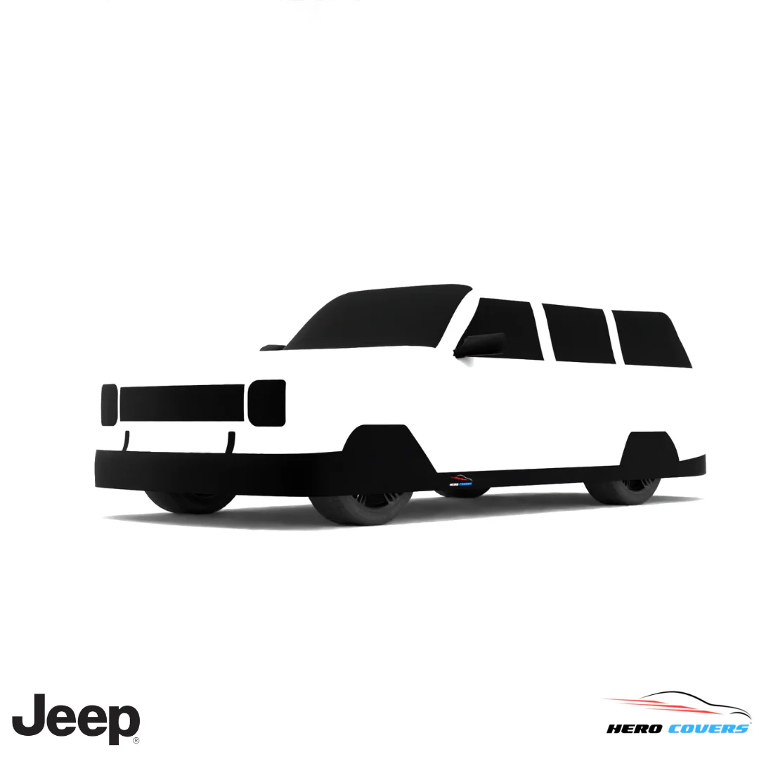 Jeep Wagoneer 1963  Car Cover: Indoor or Outdoor Use - HeroCovers - Image 41