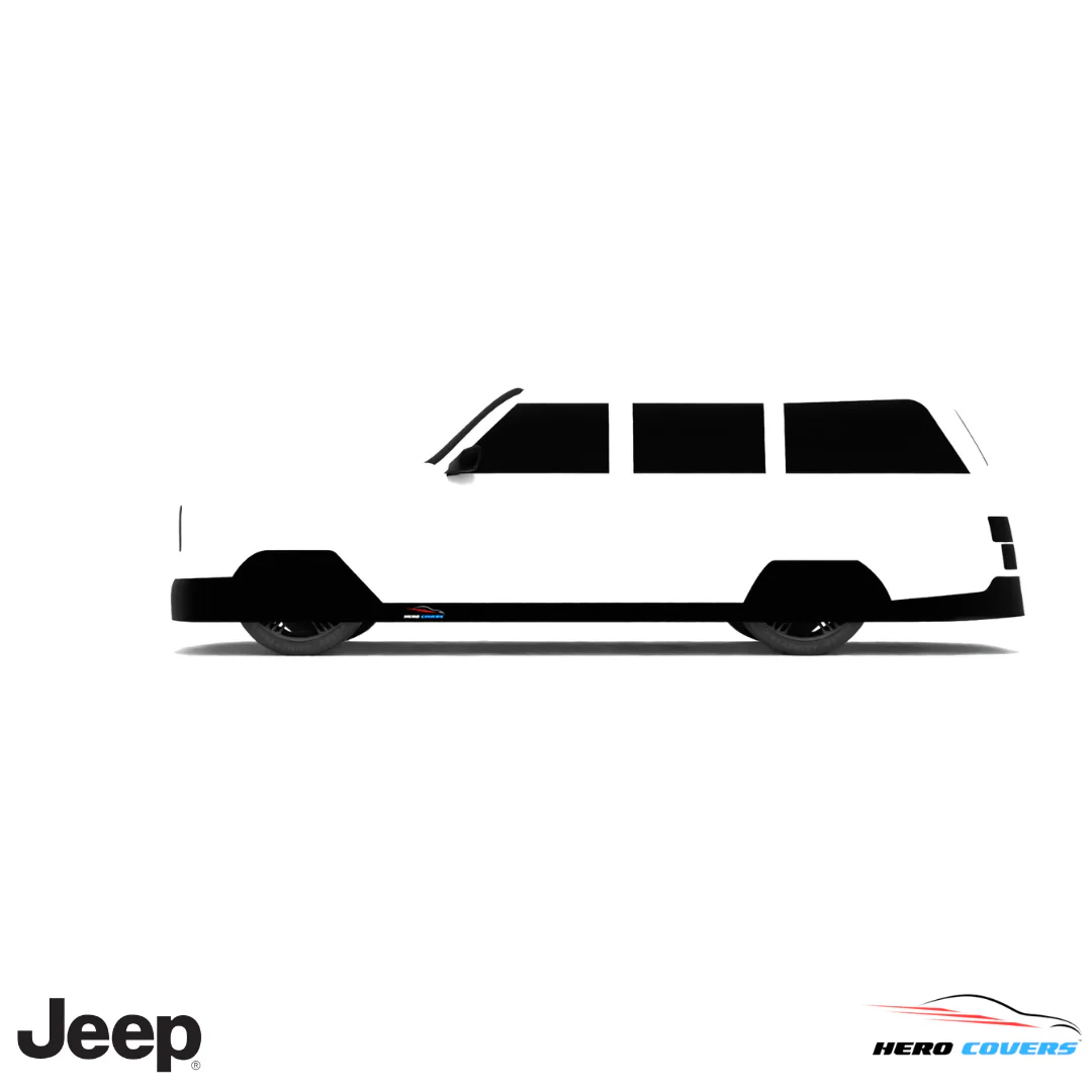 Jeep Wagoneer 1963  Car Cover: Indoor or Outdoor Use - HeroCovers - Image 43