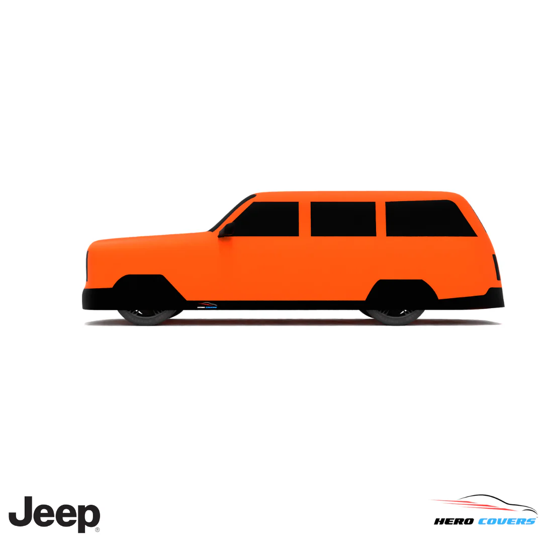 Jeep Wagoneer 1993 Car Cover: Indoor or Outdoor Use - HeroCovers - Image 27
