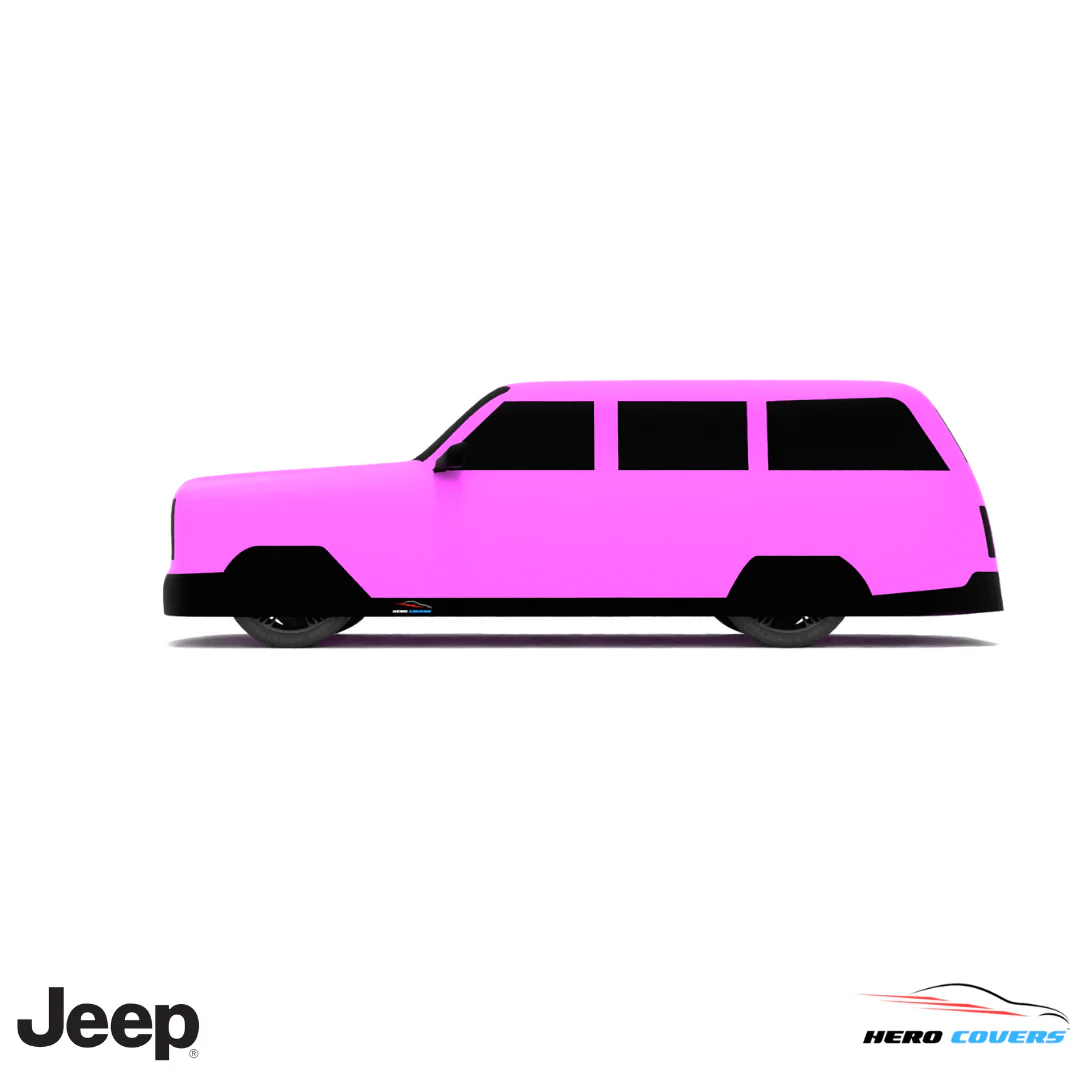 Jeep Wagoneer 1993 Car Cover: Indoor or Outdoor Use - HeroCovers - Image 3