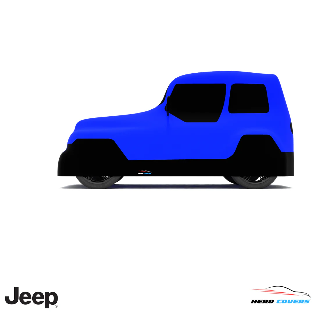 Jeep Wrangler 1987 Car Cover: Indoor or Outdoor Use - HeroCovers - Image 11