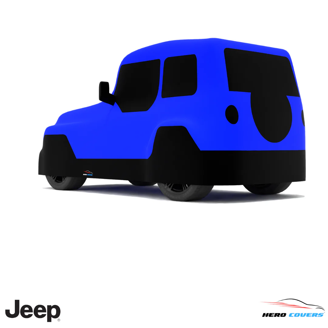 Jeep Wrangler 1987 Car Cover: Indoor or Outdoor Use - HeroCovers - Image 12