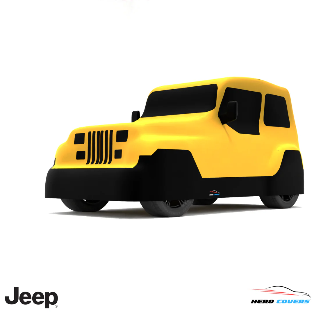 Jeep Wrangler 1987 Car Cover: Indoor or Outdoor Use - HeroCovers - Image 13