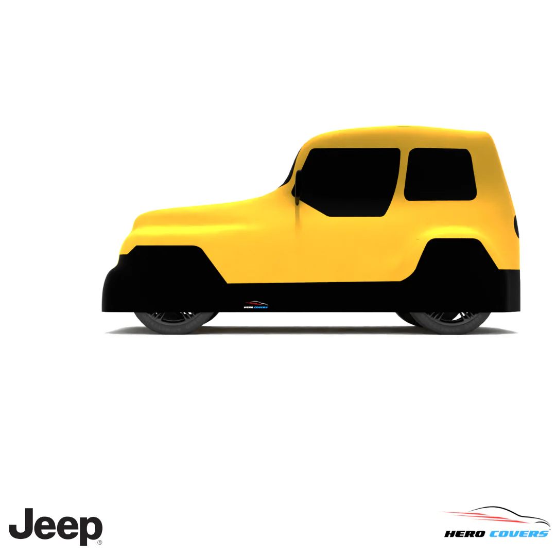 Jeep Wrangler 1987 Car Cover: Indoor or Outdoor Use - HeroCovers - Image 15