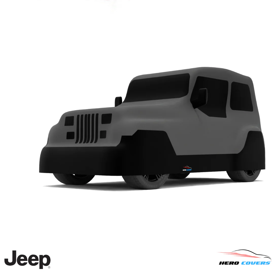 Jeep Wrangler 1987 Car Cover: Indoor or Outdoor Use - HeroCovers - Image 17