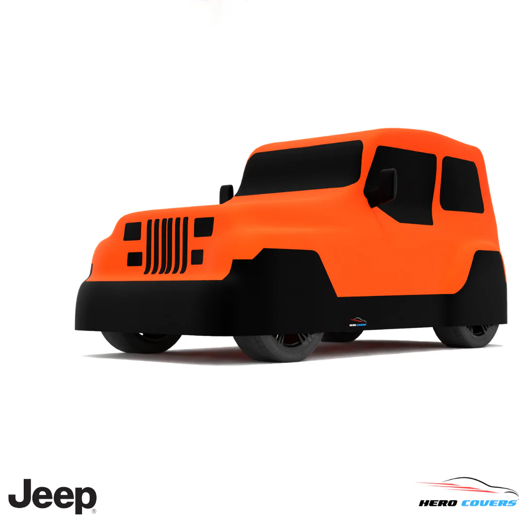 Jeep Wrangler 1987 Car Cover: Indoor or Outdoor Use - HeroCovers - Image 21