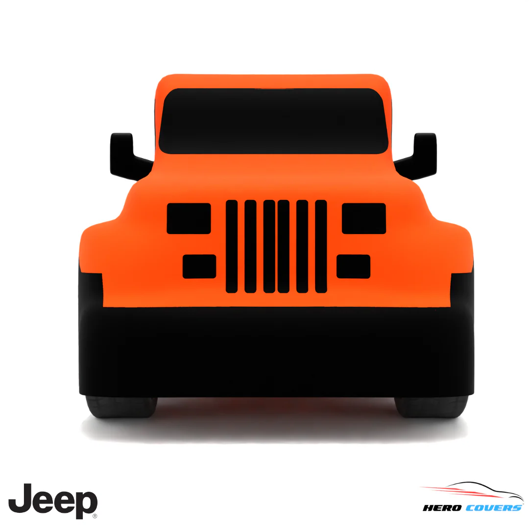 Jeep Wrangler 1987 Car Cover: Indoor or Outdoor Use - HeroCovers - Image 22