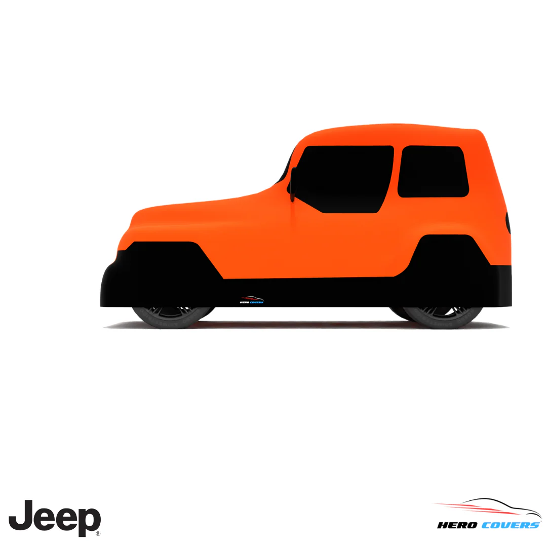 Jeep Wrangler 1987 Car Cover: Indoor or Outdoor Use - HeroCovers - Image 23