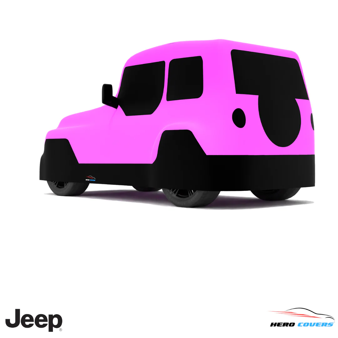 Jeep Wrangler 1987 Car Cover: Indoor or Outdoor Use - HeroCovers - Image 28