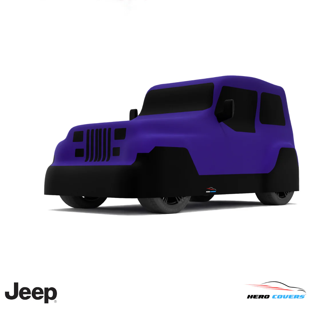 Jeep Wrangler 1987 Car Cover: Indoor or Outdoor Use - HeroCovers - Image 29