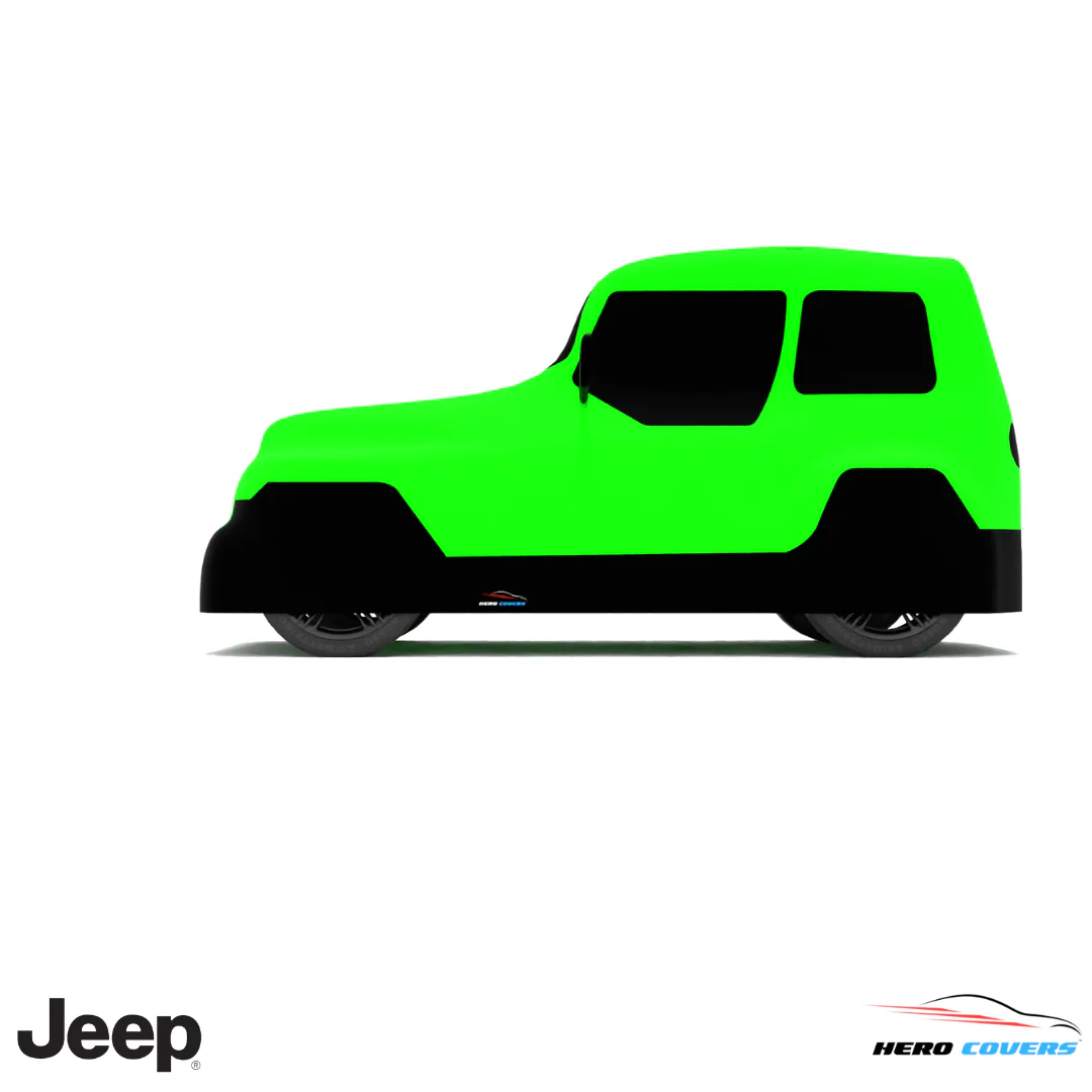 Jeep Wrangler 1987 Car Cover: Indoor or Outdoor Use - HeroCovers - Image 3