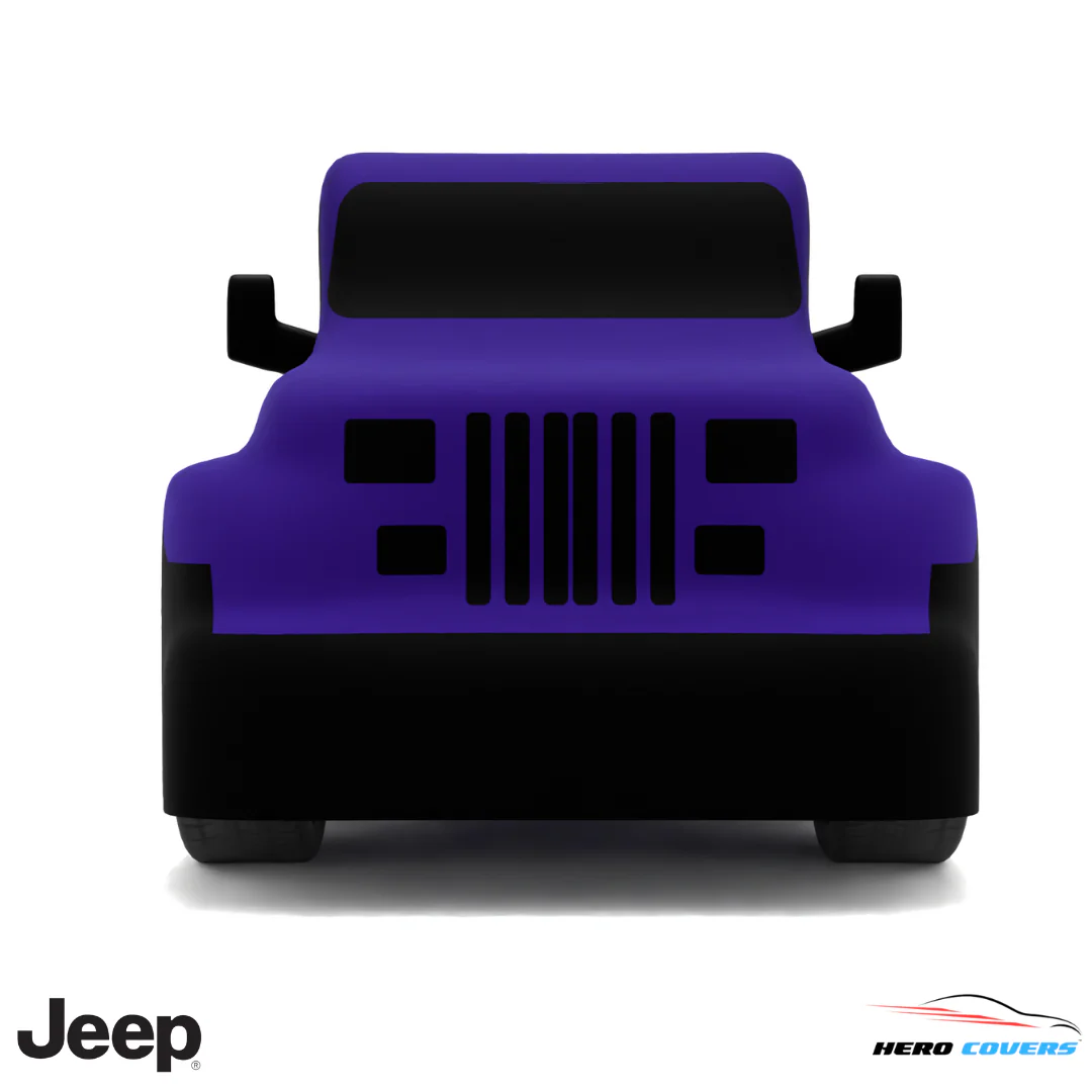 Jeep Wrangler 1987 Car Cover: Indoor or Outdoor Use - HeroCovers - Image 30