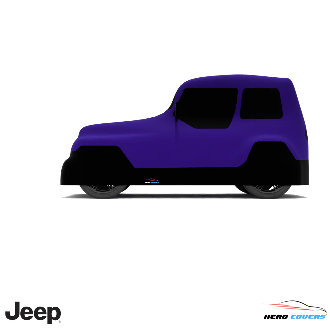 Jeep Wrangler 1987 Car Cover: Indoor or Outdoor Use - HeroCovers - Image 31