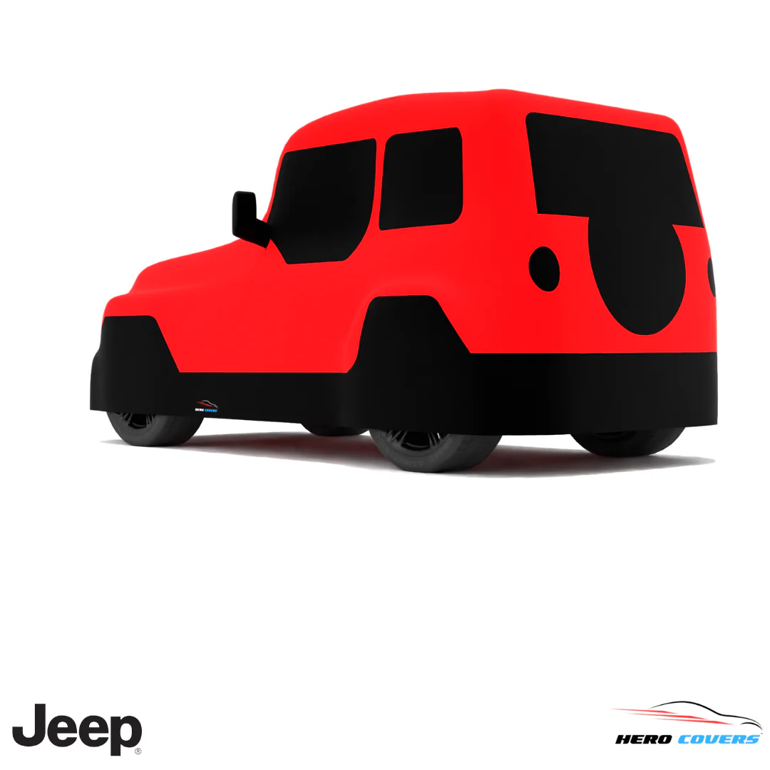Jeep Wrangler 1987 Car Cover: Indoor or Outdoor Use - HeroCovers - Image 36