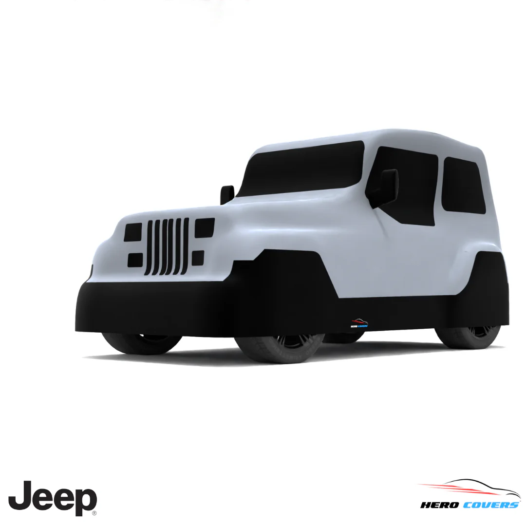 Jeep Wrangler 1987 Car Cover: Indoor or Outdoor Use - HeroCovers - Image 37
