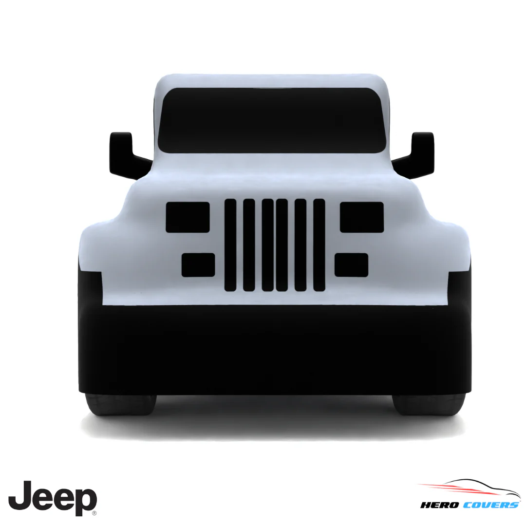 Jeep Wrangler 1987 Car Cover: Indoor or Outdoor Use - HeroCovers - Image 38