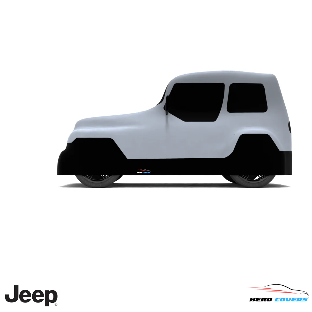 Jeep Wrangler 1987 Car Cover: Indoor or Outdoor Use - HeroCovers - Image 39