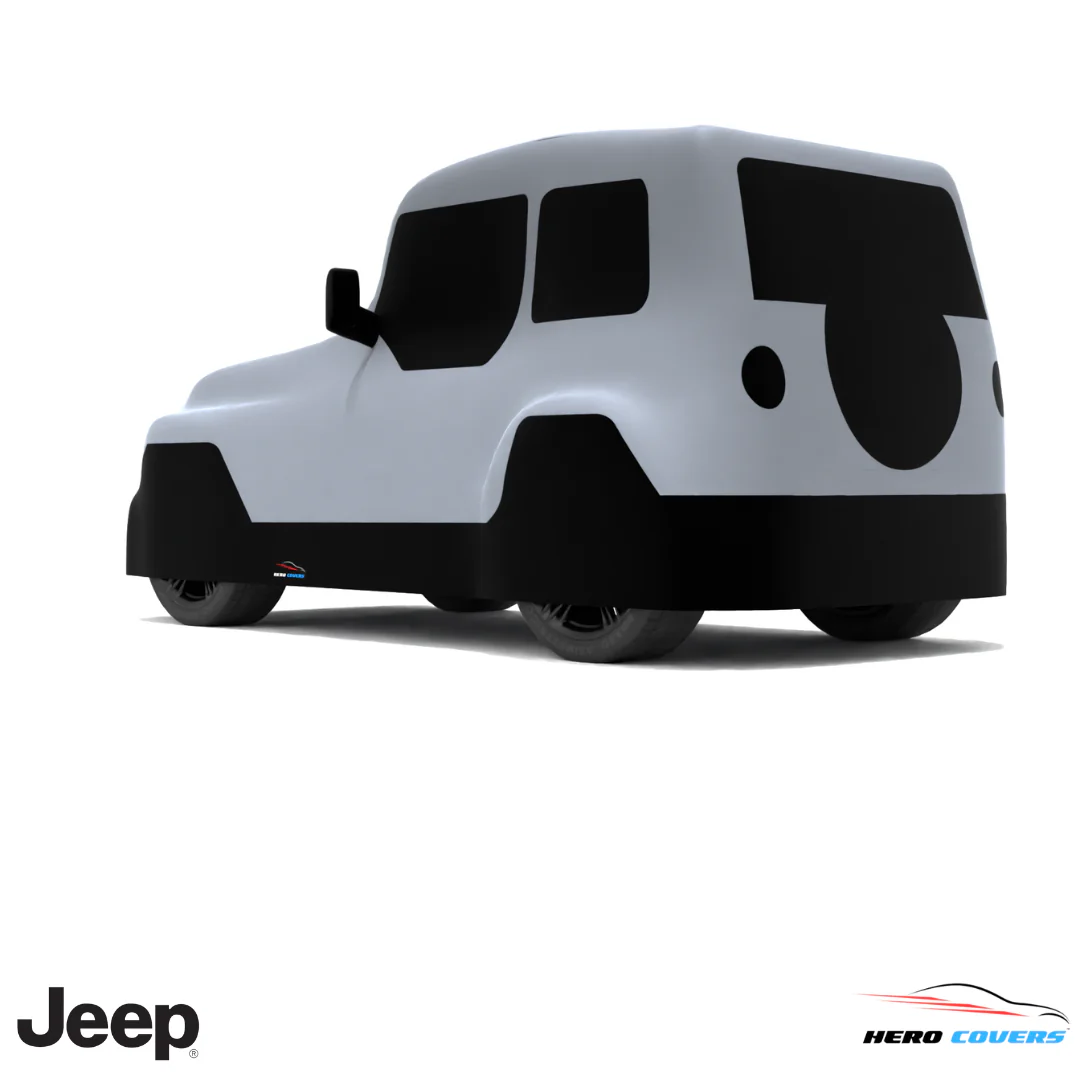 Jeep Wrangler 1987 Car Cover: Indoor or Outdoor Use - HeroCovers - Image 40