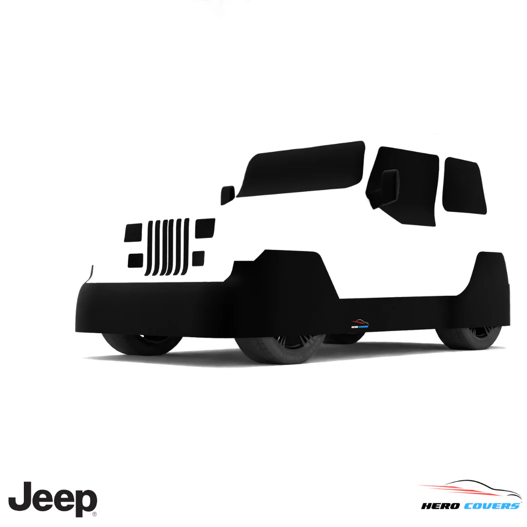 Jeep Wrangler 1987 Car Cover: Indoor or Outdoor Use - HeroCovers - Image 41