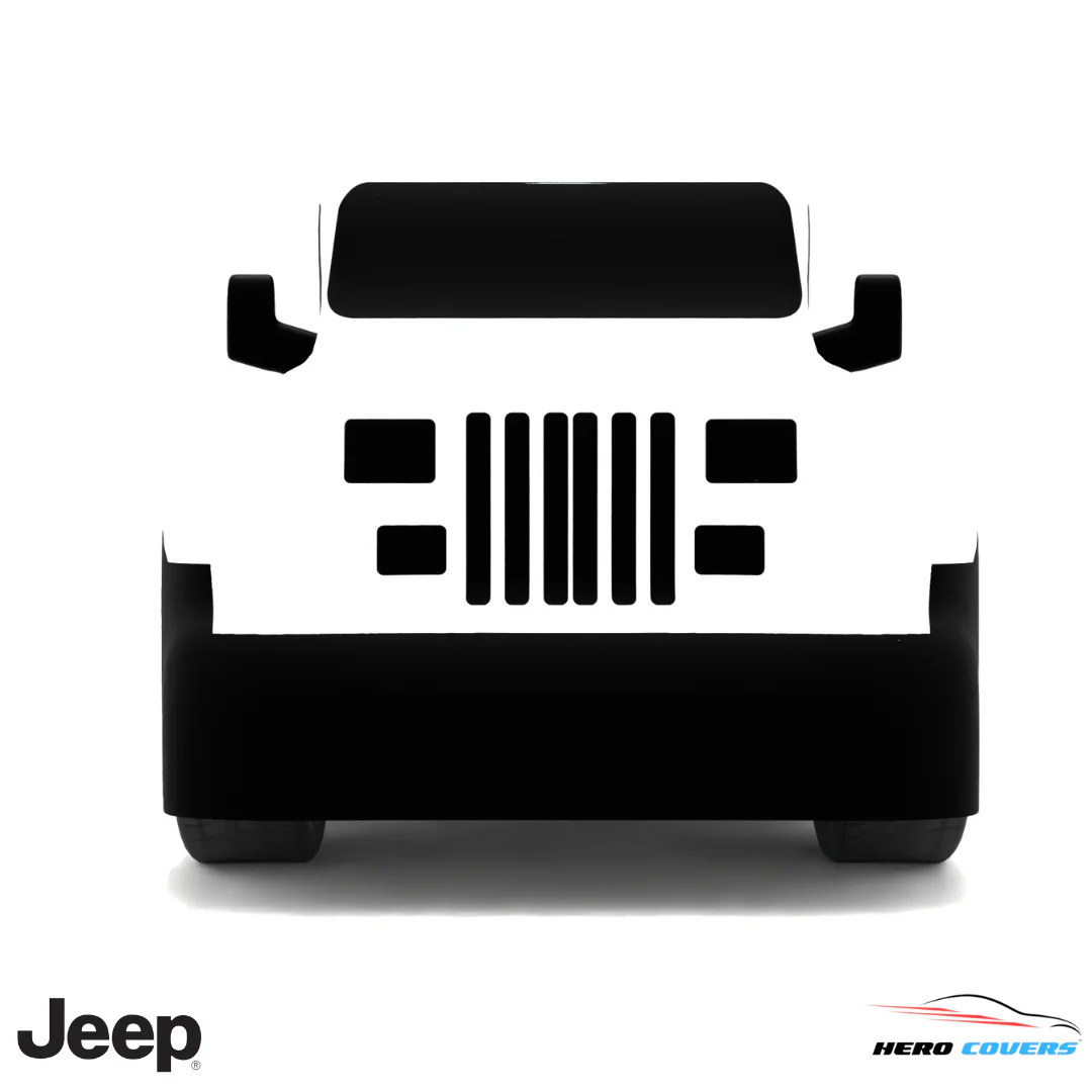 Jeep Wrangler 1987 Car Cover: Indoor or Outdoor Use - HeroCovers - Image 42