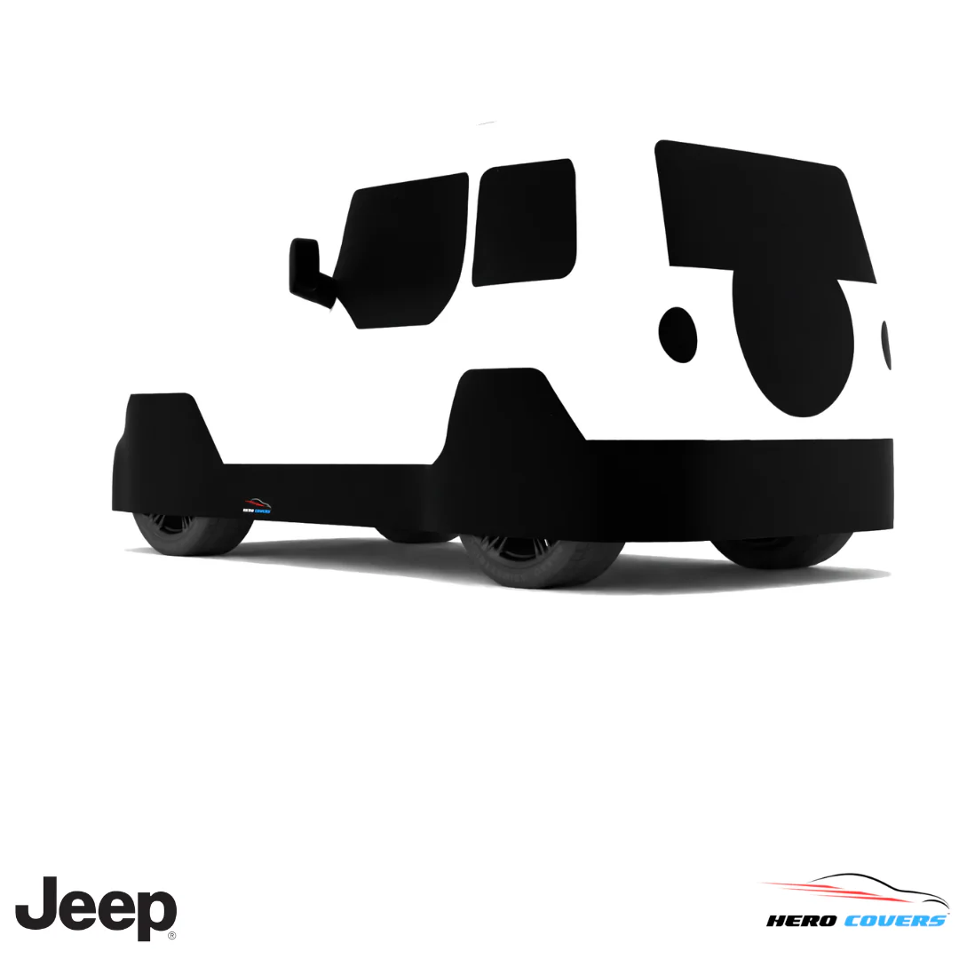 Jeep Wrangler 1987 Car Cover: Indoor or Outdoor Use - HeroCovers - Image 44