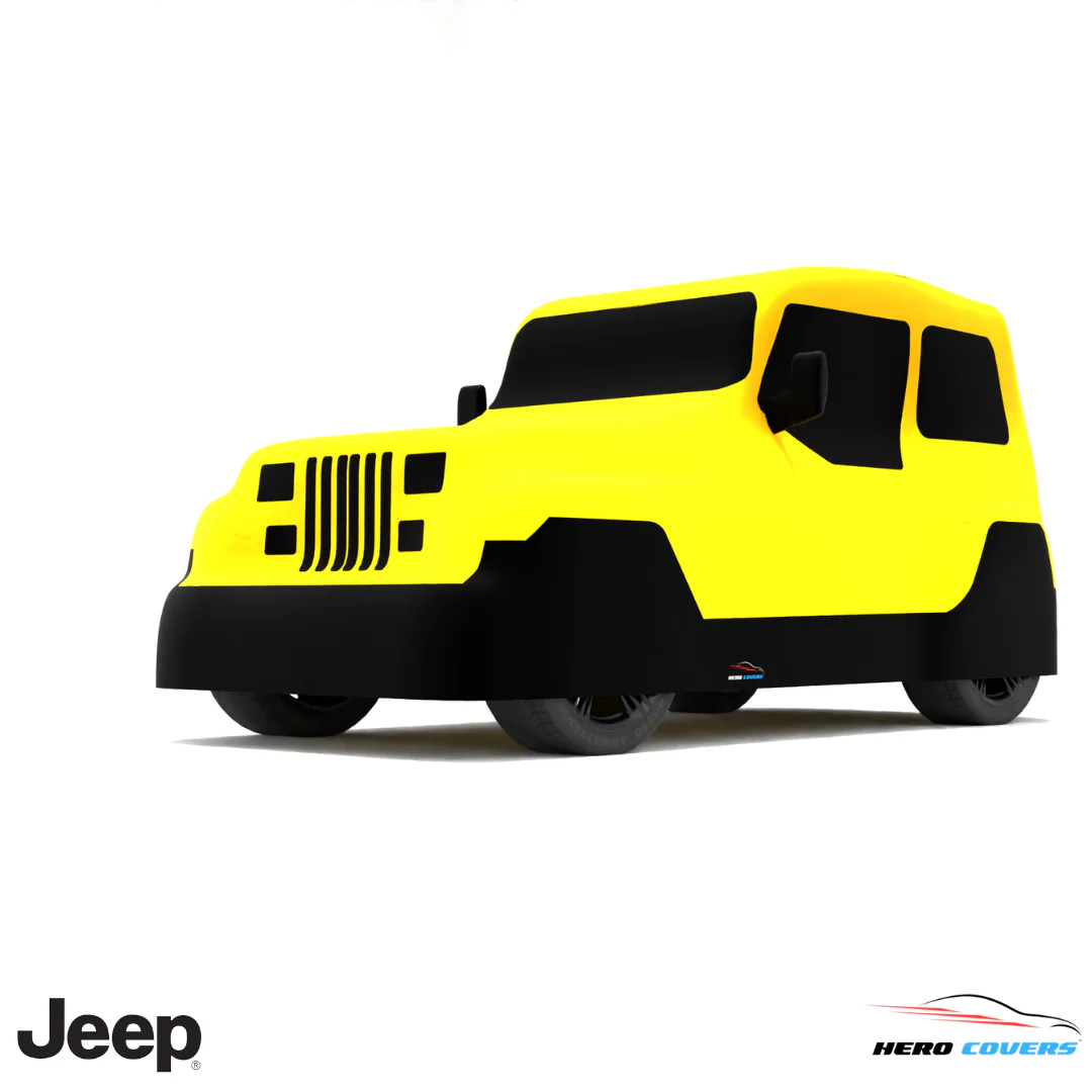 Jeep Wrangler 1987 Car Cover: Indoor or Outdoor Use - HeroCovers - Image 45