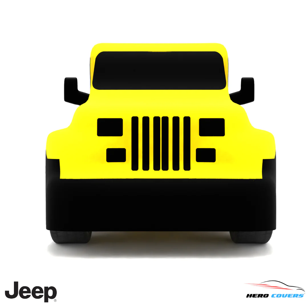 Jeep Wrangler 1987 Car Cover: Indoor or Outdoor Use - HeroCovers - Image 46