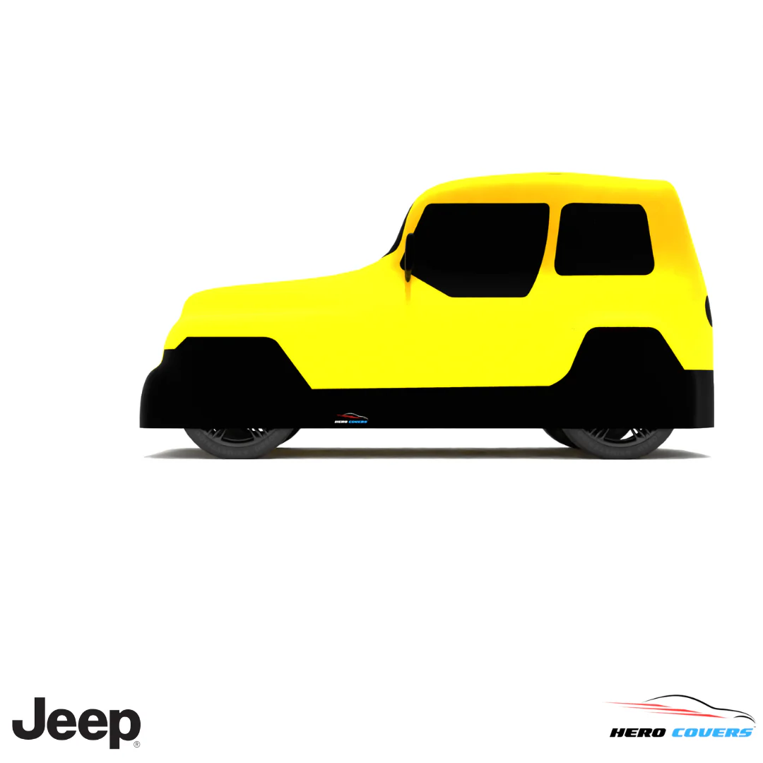 Jeep Wrangler 1987 Car Cover: Indoor or Outdoor Use - HeroCovers - Image 47