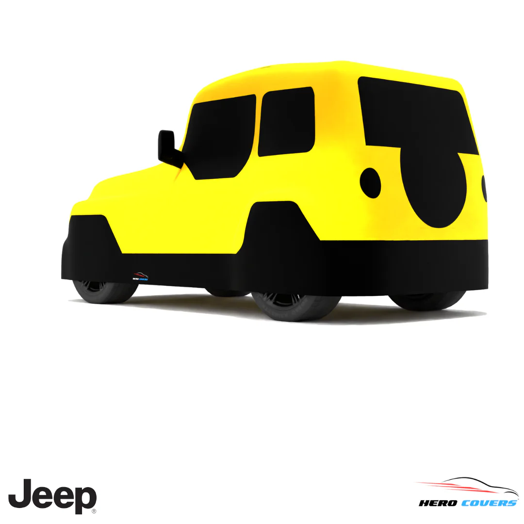 Jeep Wrangler 1987 Car Cover: Indoor or Outdoor Use - HeroCovers - Image 48