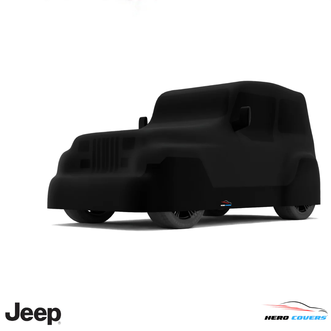 Jeep Wrangler 1987 Car Cover: Indoor or Outdoor Use - HeroCovers - Image 5