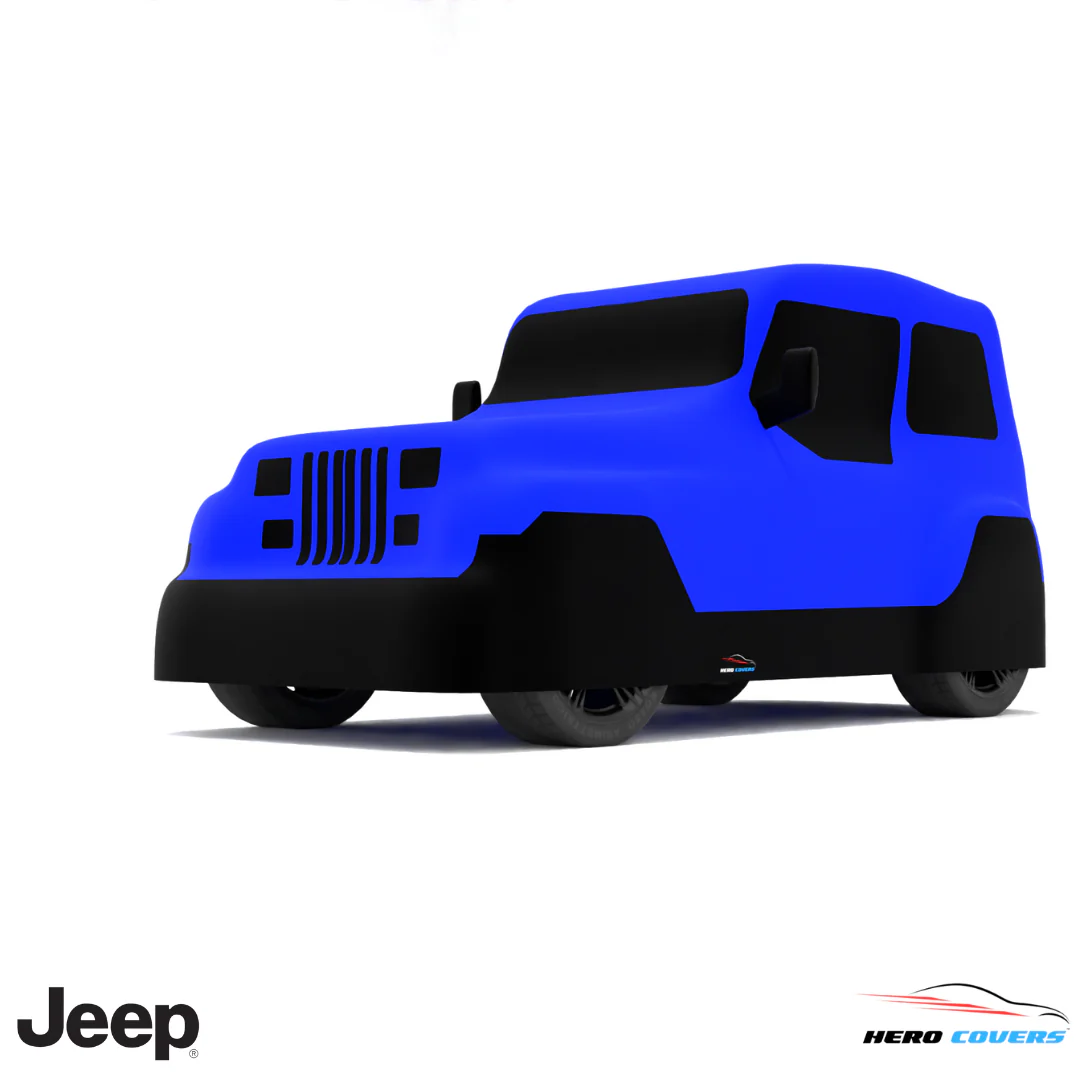 Jeep Wrangler 1987 Car Cover: Indoor or Outdoor Use - HeroCovers - Image 9