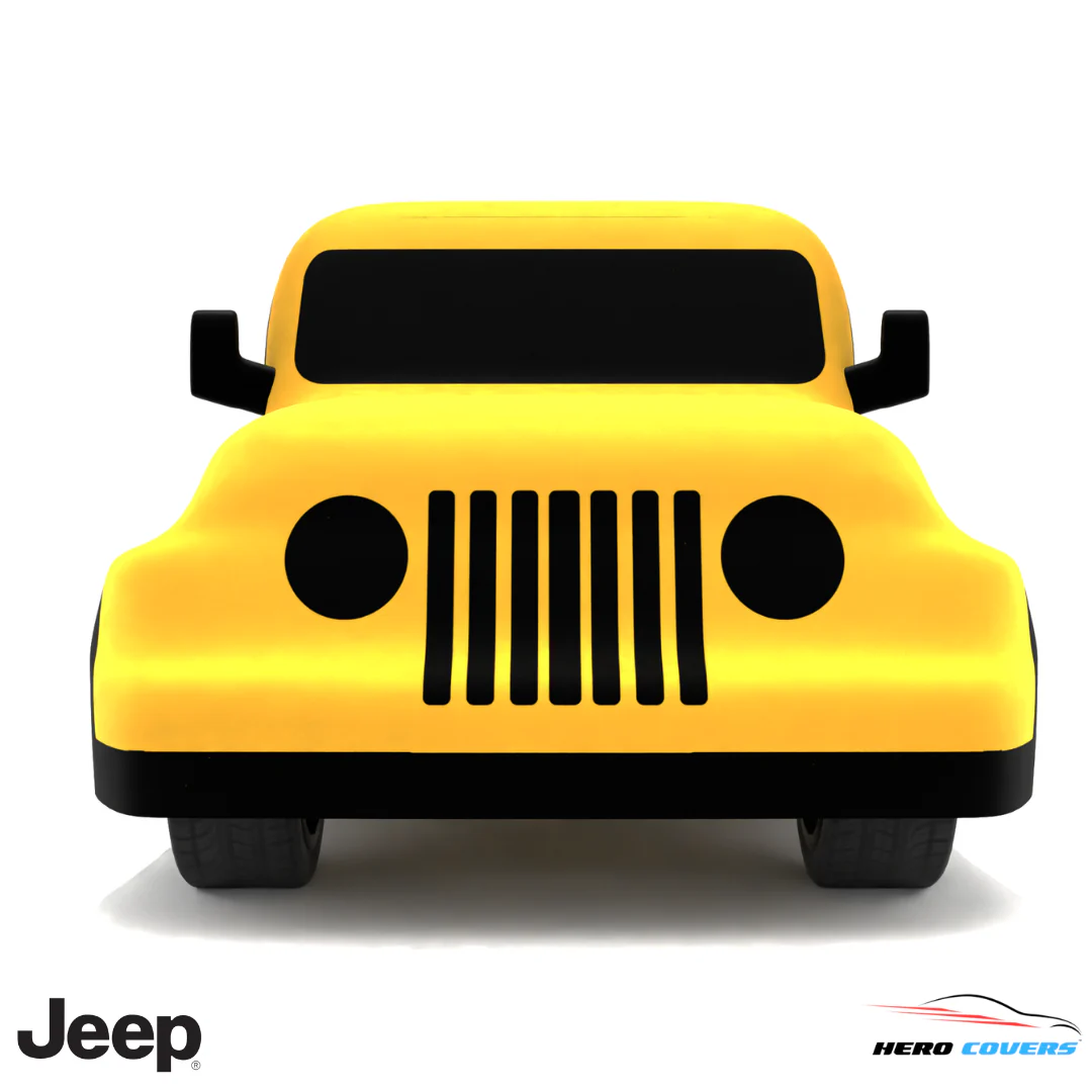 Jeep Wrangler 1996 Car Cover: Indoor or Outdoor Use - HeroCovers - Image 10