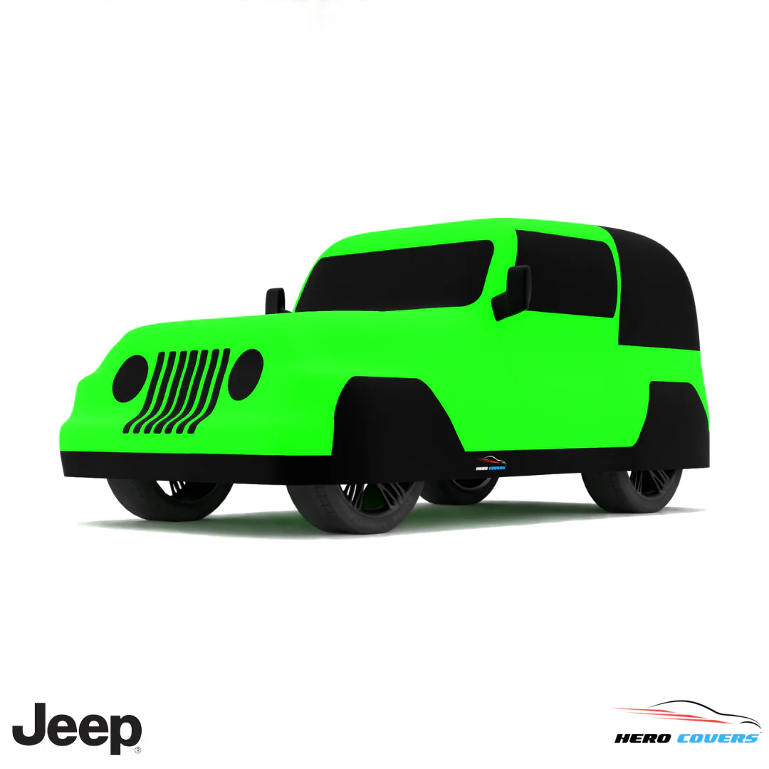 Jeep Wrangler 1996 Car Cover: Indoor or Outdoor Use - HeroCovers - Image 17
