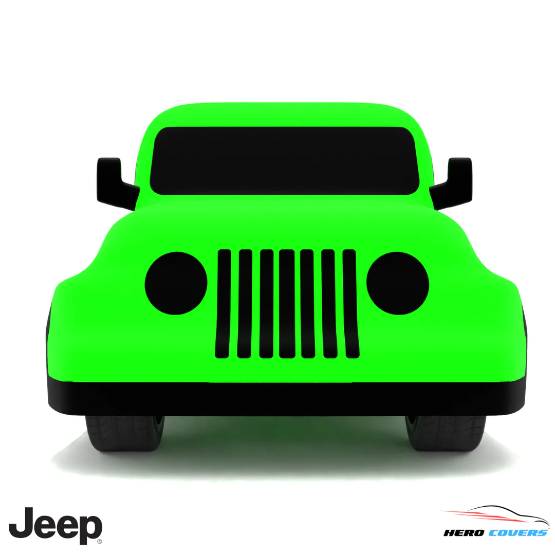 Jeep Wrangler 1996 Car Cover: Indoor or Outdoor Use - HeroCovers - Image 18