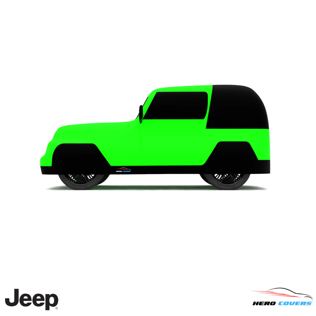 Jeep Wrangler 1996 Car Cover: Indoor or Outdoor Use - HeroCovers - Image 19
