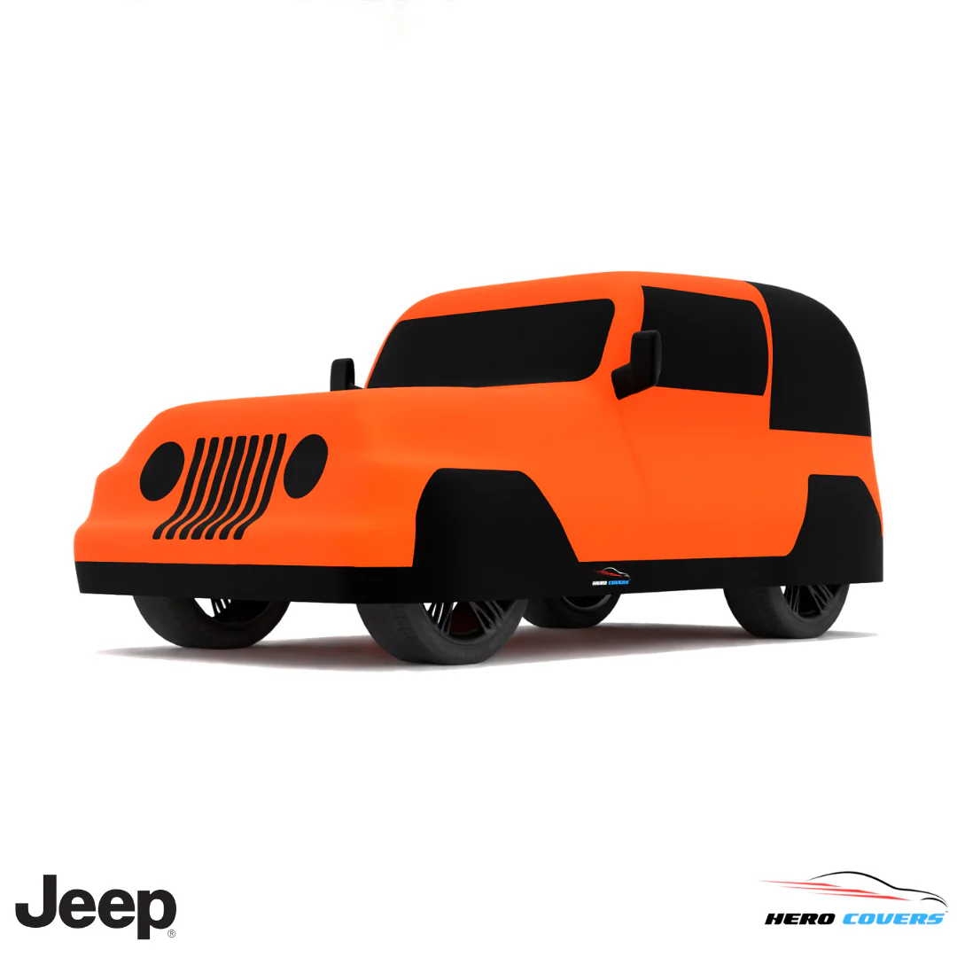 Jeep Wrangler 1996 Car Cover: Indoor or Outdoor Use - HeroCovers - Image 21