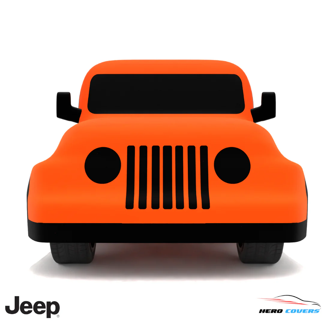 Jeep Wrangler 1996 Car Cover: Indoor or Outdoor Use - HeroCovers - Image 22